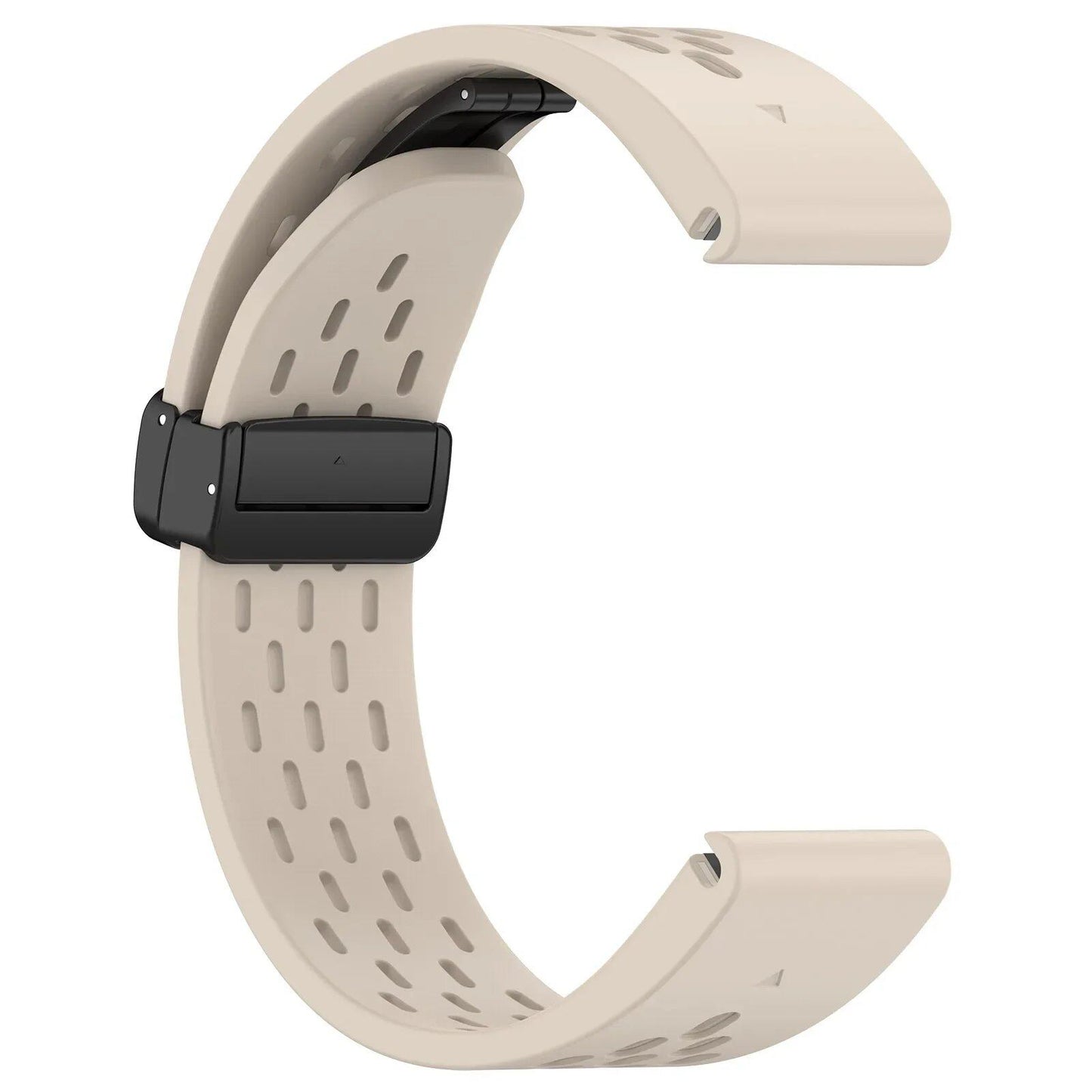 22mm and 26mm QuickFit Magnetic Silicone Bands for Garmin Fenix 6/6X/6XPro/7/7X/5/5s/5X/5XPlus/3 and Forerunner 965/945. Band Color: mm. Parallel Import.