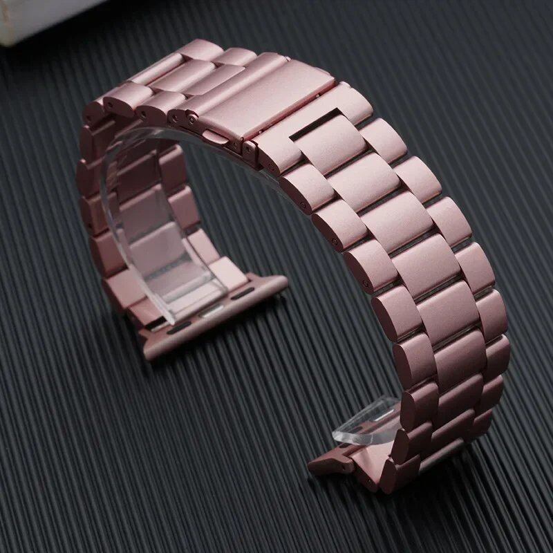 Stainless Steel Strap for Apple Watch 45mm, 44mm, Ultra 2, 49mm, 42mm, 40mm, 41mm, and 46mm, Metal Band, Series 10, 9, 8, 7, 6, 5, 4, 3, SE, Band Color: mm, Parallel Import