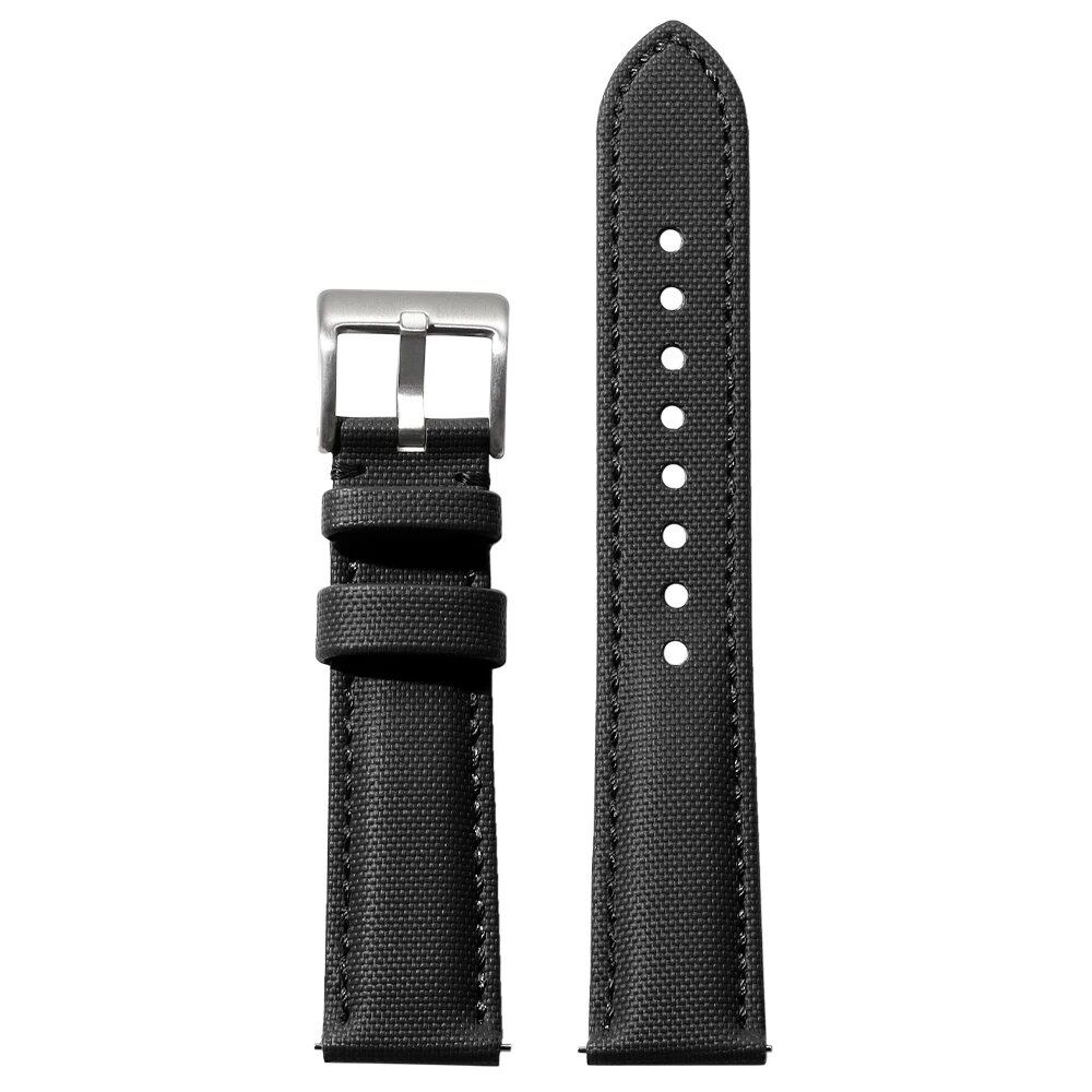 20mm/22mm Sailcloth Strap for Omega, Blancpain, and Seiko Dive Watches, Nylon Quick Release, Waterproof, Men's and Women's, Band Color: mm, Parallel Import