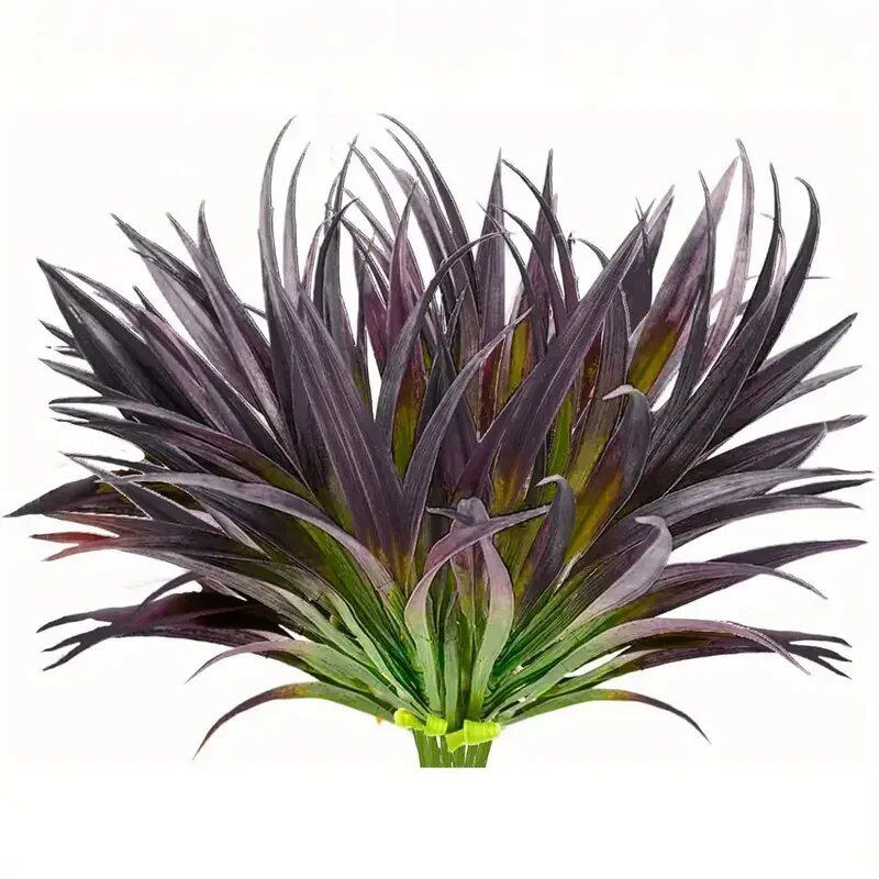 1/4-Piece UV-Resistant Artificial Outdoor Plants - Tall Grass, Tropical Flowers and Shrubs - Perfect for Year-Round Indoor Use (Imported)