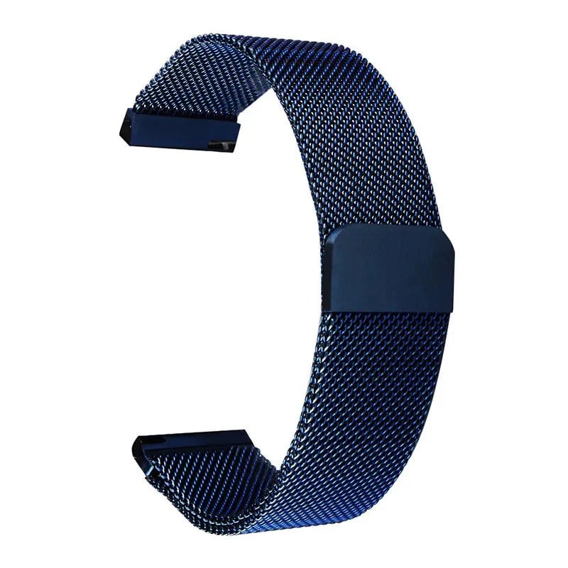 UTHAI Stainless Steel Magnetic Mesh Strap, Universal Quick Release Watch Band, 16mm, 18mm, 20mm, 22mm, 24mm, Band Color: mm, Parallel Import
