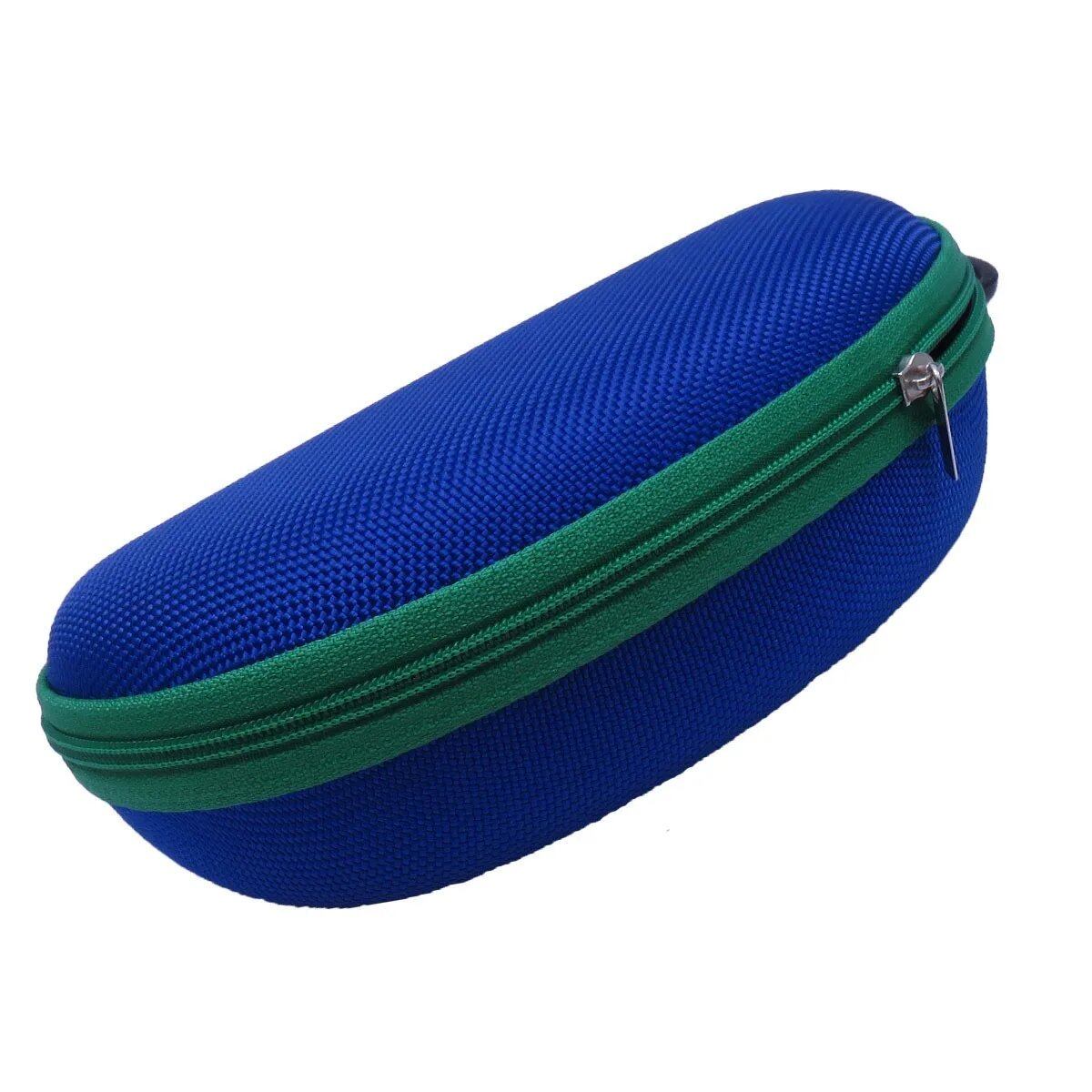 KLASSNUM Portable EVA Eyeglass Case with Carabiner Hook, Colorful Sunglasses Hard Case, Zippered Eyeglass Protection Box, Holder, New, Parallel Import