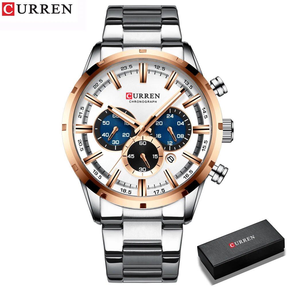 Karen Men's Luxury Waterproof Chronograph Quartz Watch, Hot Fashion Top Brand, Women's Watch, Parallel Import