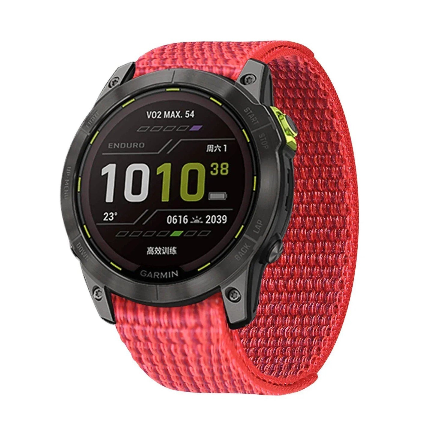 Garmin Fenix 7X/6X Pro/7/7S/6/6S/5X/5/5S Plus/Venu 2 Plus用 20 22 26mm ナイロン ウォッチバンド フックアンドループ 速乾ストラップ バンドカラー:mm 並行輸入品