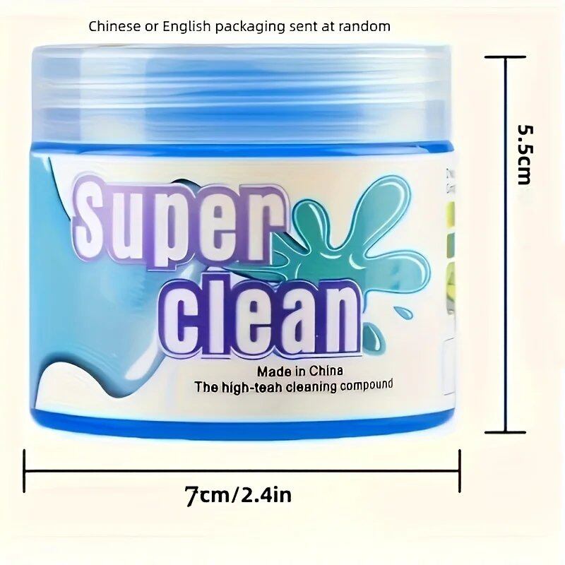 0.16kg Car Interior Cleaning Gel Duster for Air Vents, Dashboards, and Laptops, Removes Dust, Magic Cleaning Tool, Removes Mud, Color: 160g, Parallel Import