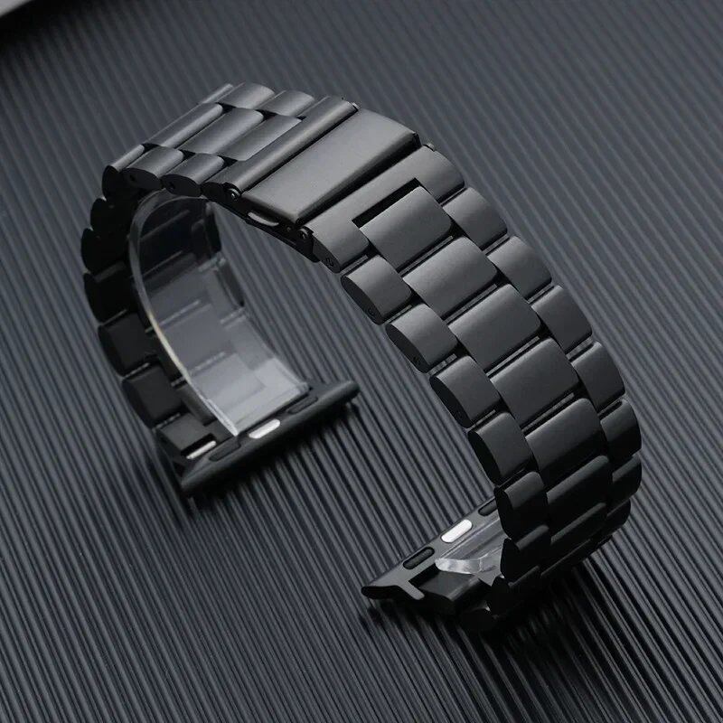 Stainless Steel Metal Band for Apple Watch 46mm, Ultra 49mm, and Business Wristband - Compatible with iWatch 10/9/8/5/4/SE/42mm, Band Color: mm, Parallel Import