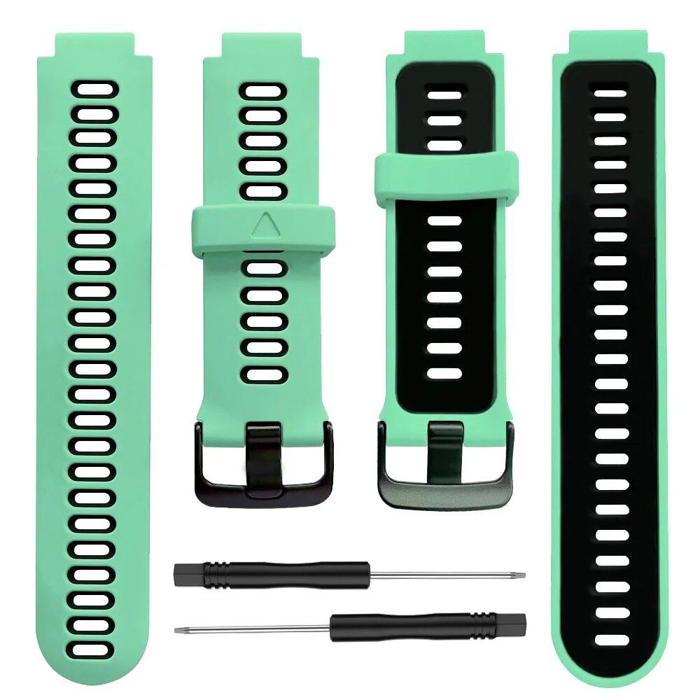 Replacement Wristband for Garmin Forerunner 235 Smartwatch, Strap, Compatible with Garmin Forerunner 230/220/235/620/630/735XT, Band Color: Parallel Import