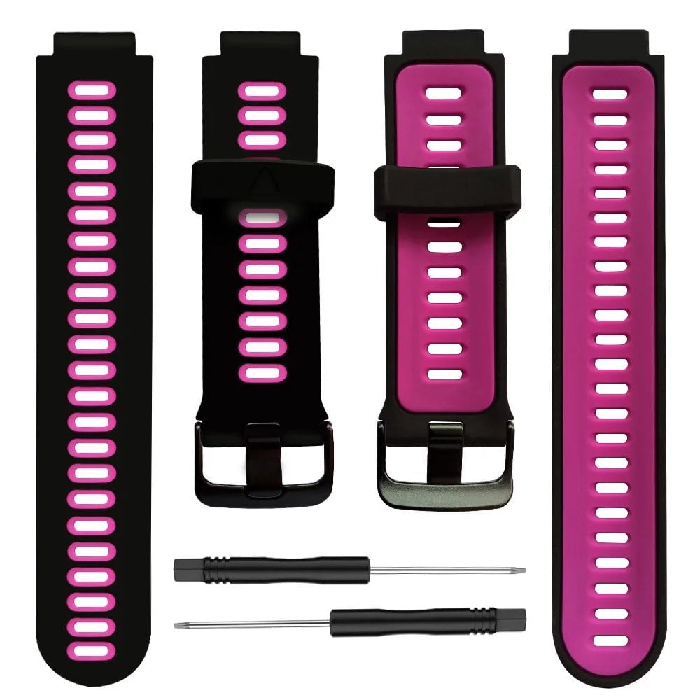 Replacement Wristband for Garmin Forerunner 235 Smartwatch, Strap, Compatible with Garmin Forerunner 230/220/235/620/630/735XT, Band Color: Parallel Import
