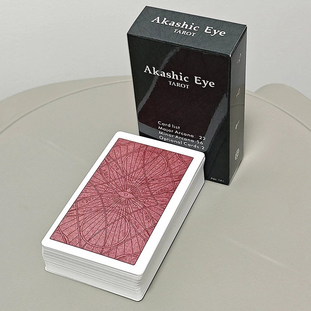 10.3 x 6cm Akashic I Tarot, 78 cards, each with a reversed image. Parallel import. 10.3 x 6cm Akashic I Tarot, 78 cards, each with a reversed image. Parallel import.