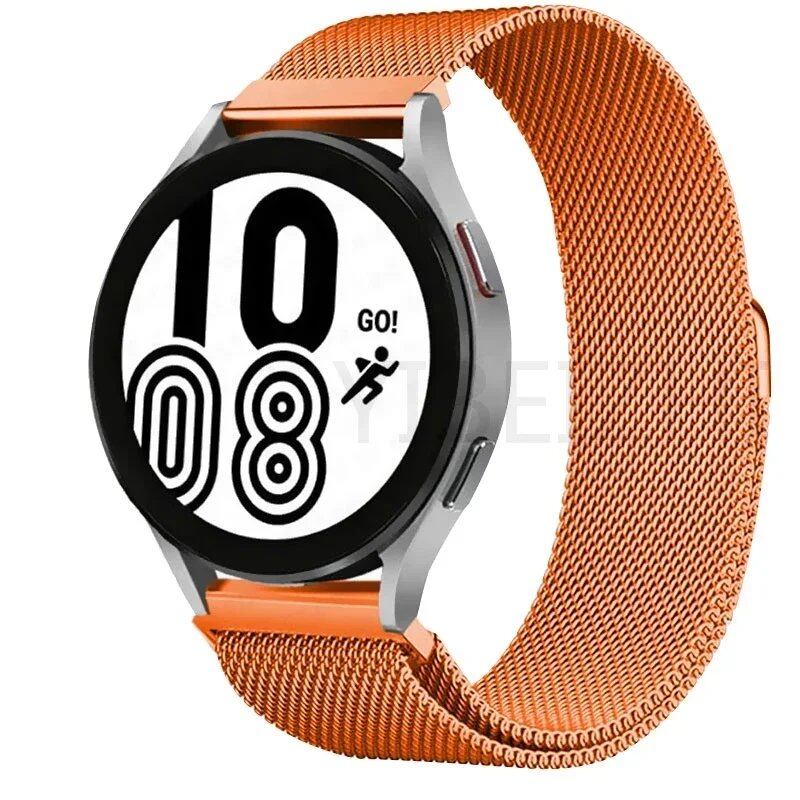 Milanese Loop Band for Samsung Galaxy Watch 6/5/4 Classic, Metal Strap, 20mm/22mm Bracelet, Compatible with Huawei GT/Amazfit GTS 4/GTR 2e/Bip 3-5, Parallel Import