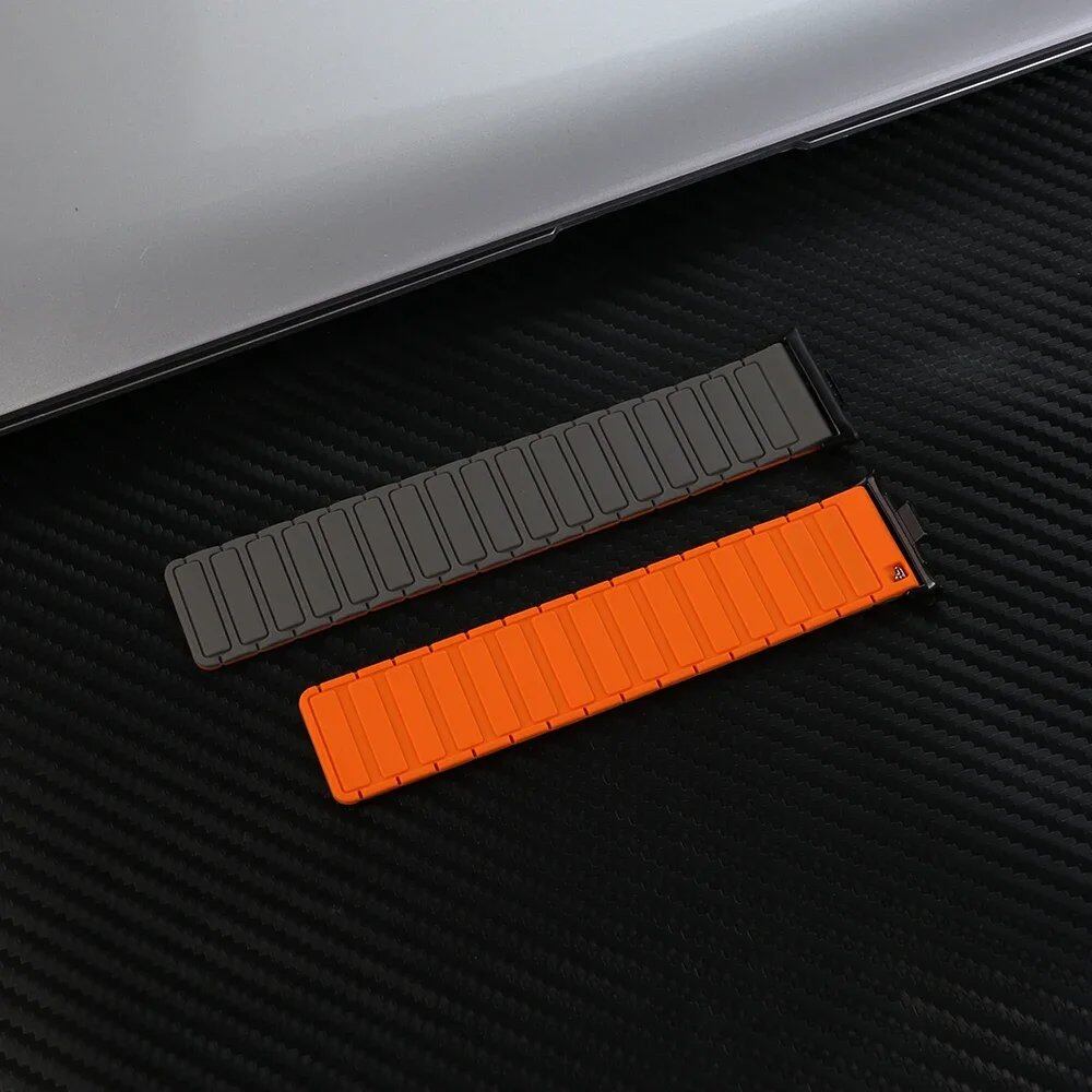 Replacement Magnetic Silicone Wristband for Xiaomi Mi 9 Pro/8 Pro, Redmi Watch 4/5 Compatible, Mi Band 9 Pro Watch Strap, Band Color: Parallel Import