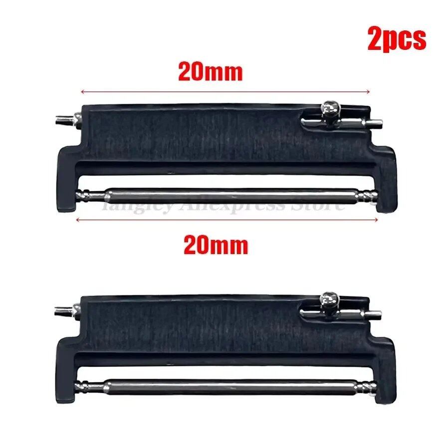 Set of 2 20mm to 18mm, 20mm, 22mm to 22mm, 22mm to 20mm Quick Release Pin Strap Adapter Replacement Band Spring Bar Accessories (Imported)