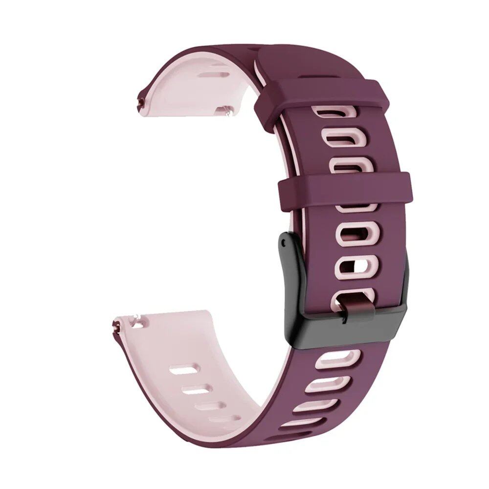 RealMe Watch 2 / 3 Pro / S / S Pro Sport Silicone Wristband - 20mm / 22mm Replacement Soft Watch Strap, Band Color: mm, Parallel Import