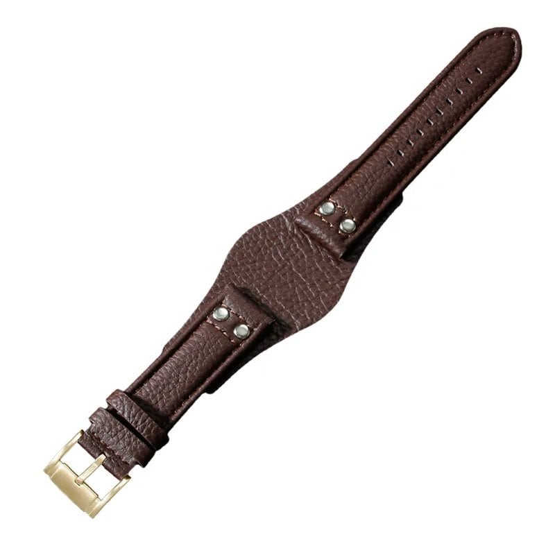 Fossil CH2564 CH2565 CH2891 CH3051対応 本革 22mm メンズ 時計バンド レザー レトロ 快適 リストバンド バンドカラー: 並行輸入品