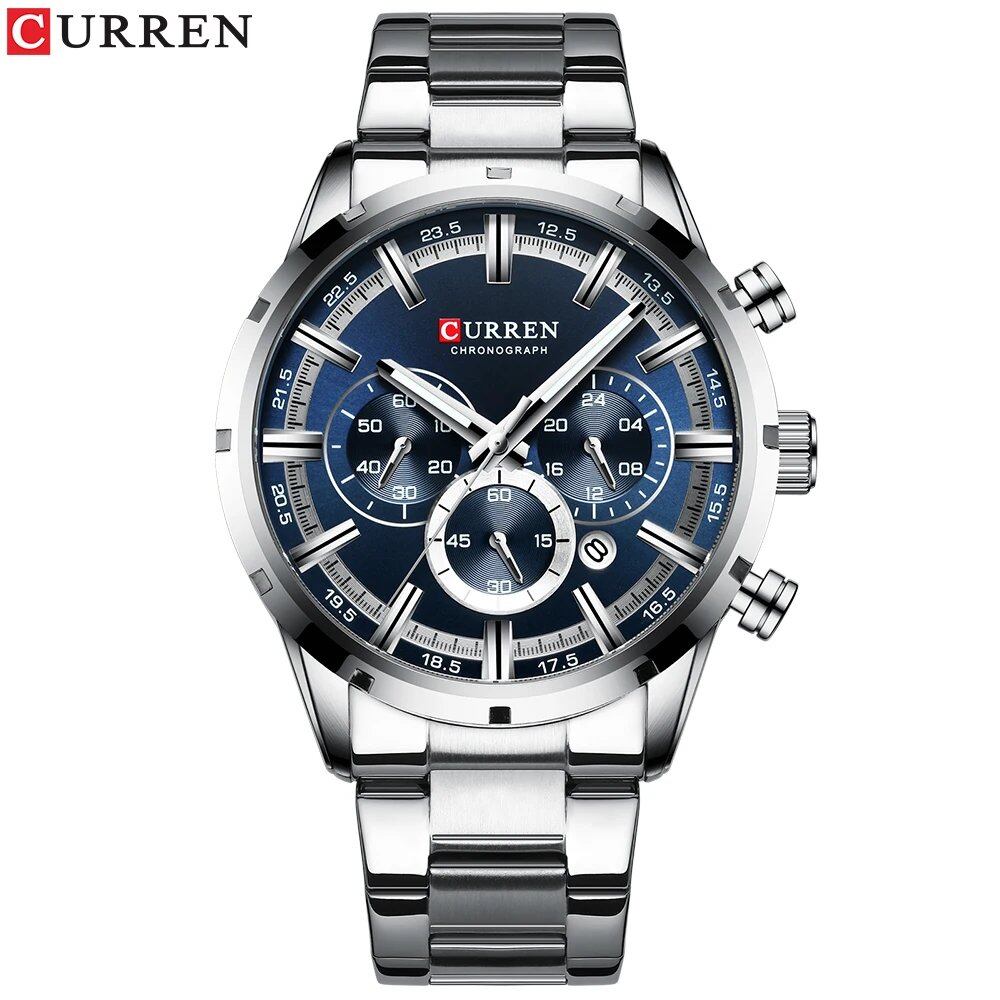 Karen Men's Luxury Waterproof Chronograph Quartz Watch, Hot Fashion Top Brand, Women's Watch, Parallel Import