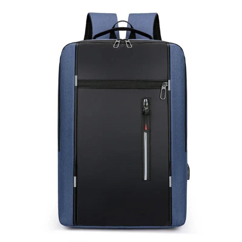 メンズ用 防水 オックスフォード ノートパソコン リュック 15.6インチ USB充電 ビジネス 旅行 学用 大容量 色 並行輸入品