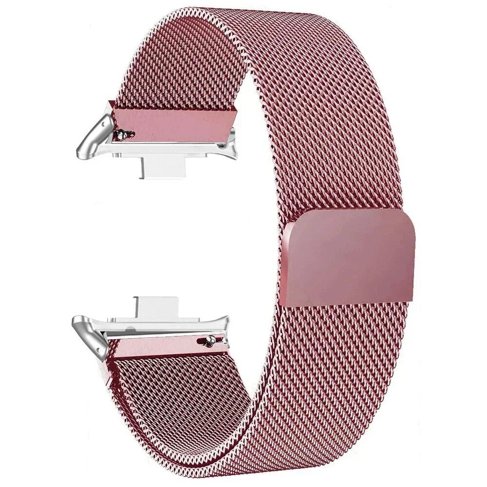 ミラネーゼループバンド for Redmi Watch 5/4 スマートウォッチ用ブレスレット Mi Band 8 Pro/9 Pro対応 交換用メタルストラップ アクセサリー バンドカラー: 並行輸入品