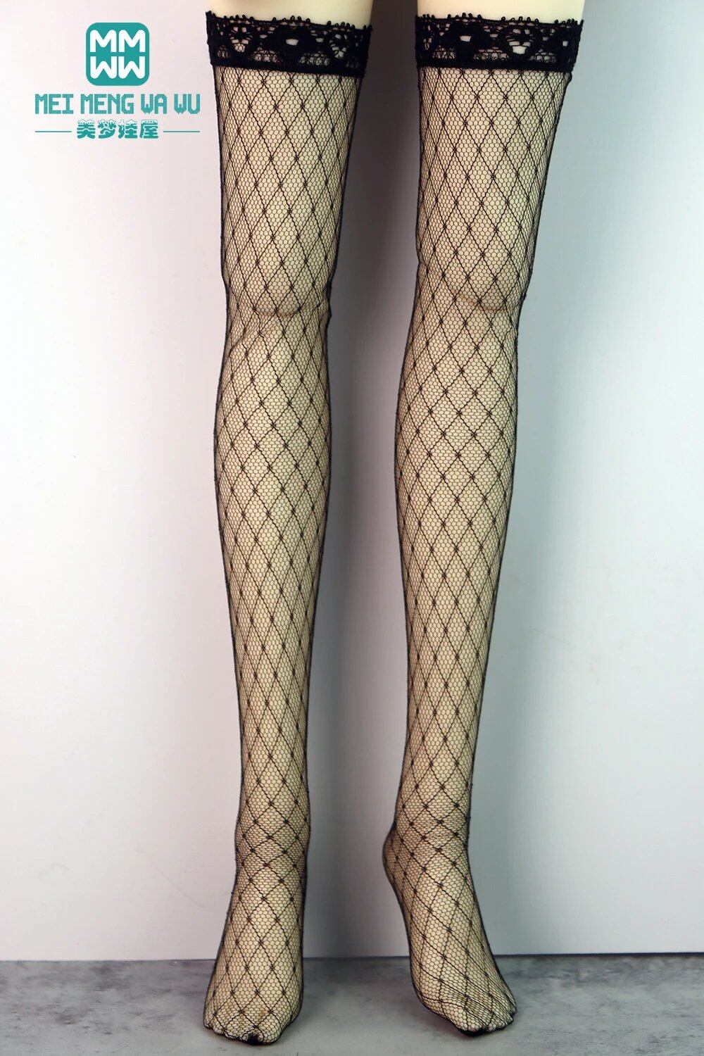 Lace Stockings for 1/3, 1/4, and 1/6 BJD, DD, SD, and YOSD Dolls, Doll Fashion Accessory, Color: BJD-0, Parallel Import