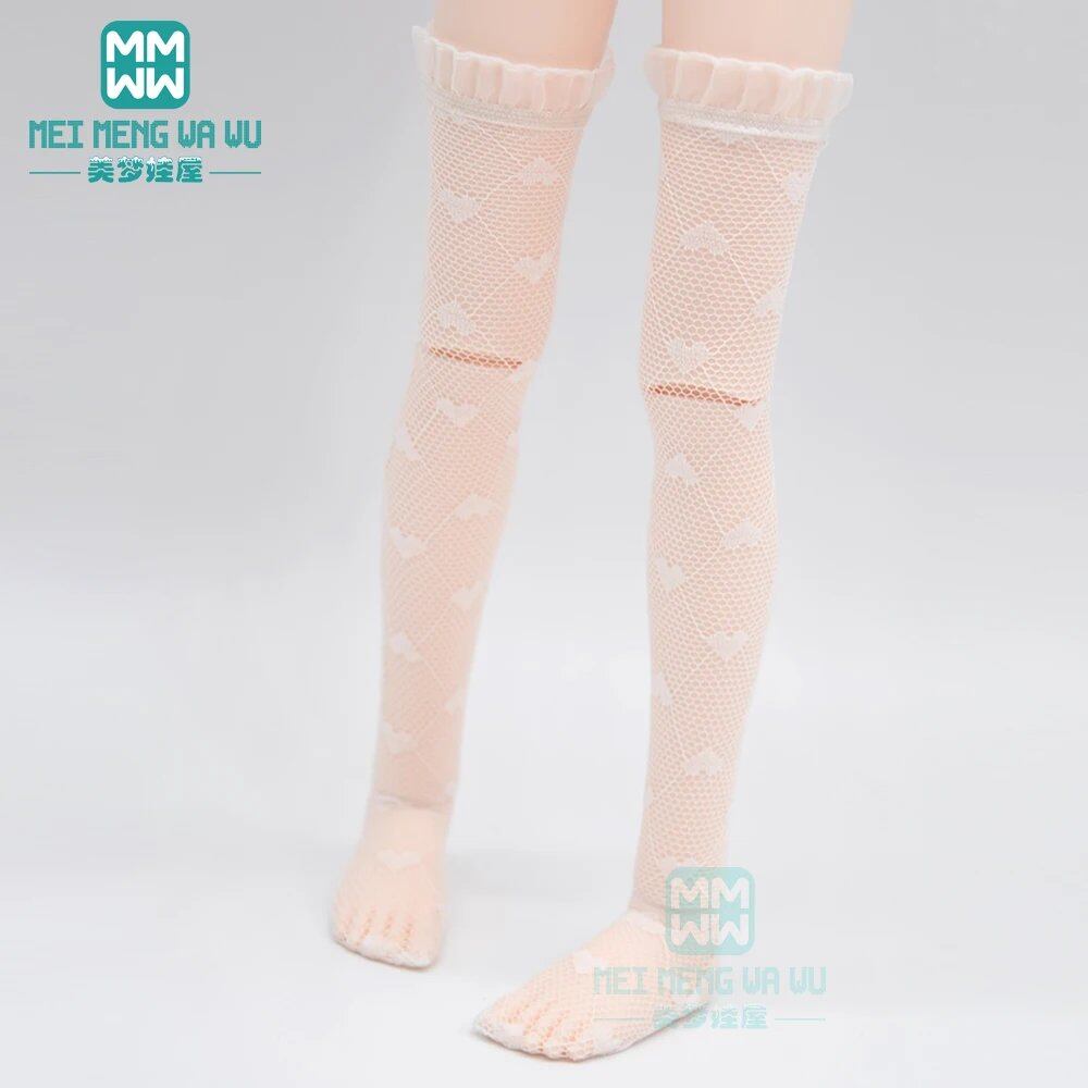Multicolored Fashion Socks Set for 1/6, 1/4, and 1/3 Size BJD (SD/DD/MSD/YOSD) Dolls. Color: BJD-0cm. Parallel Import.