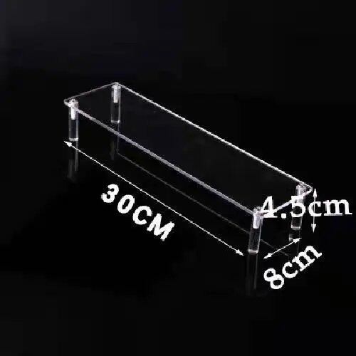 1-5 Tier Acrylic Display Stand/Clear Case (for Cupcakes, Perfume, Dolls, Amiibo, and Funko POP Figures) Color: Parallel Import