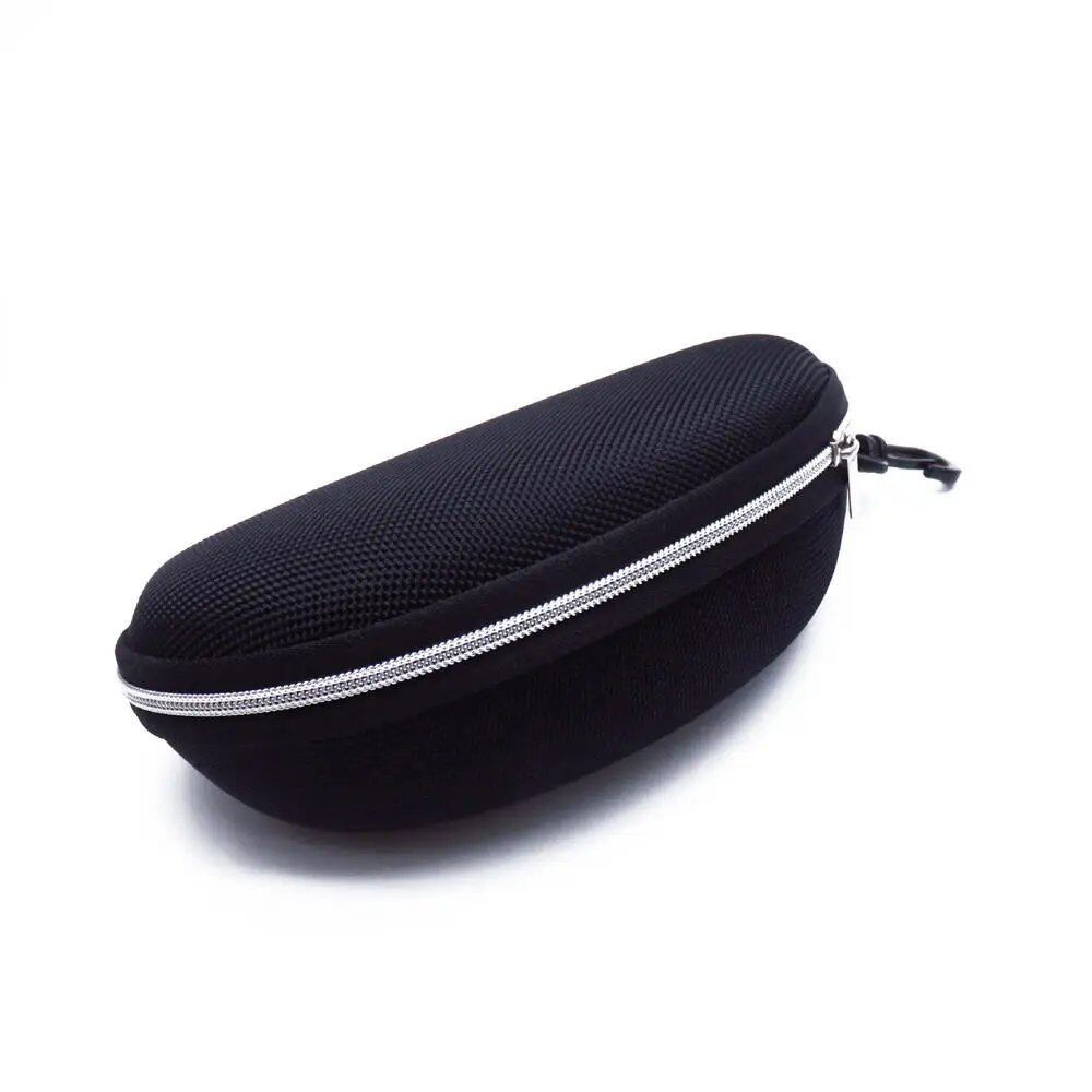 KLASSNUM Portable EVA Eyeglass Case with Carabiner Hook, Colorful Sunglasses Hard Case, Zippered Eyeglass Protection Box, Holder, New, Parallel Import
