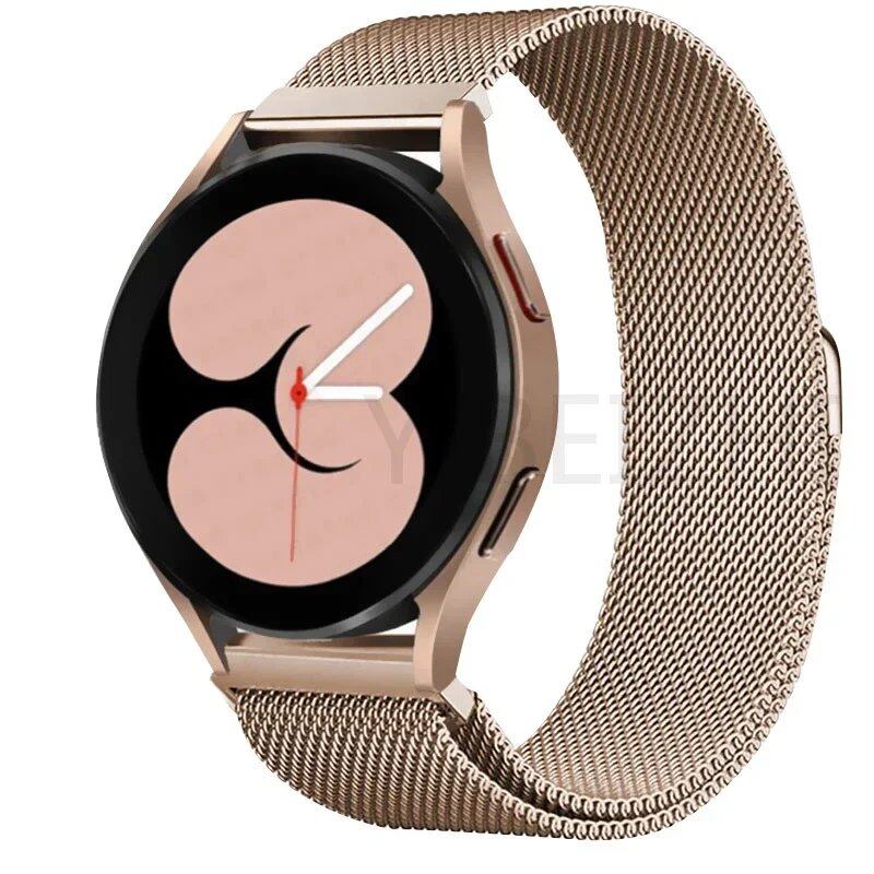 Milanese Loop Band for Samsung Galaxy Watch 6/5/4 Classic, Metal Strap, 20mm/22mm Bracelet, Compatible with Huawei GT/Amazfit GTS 4/GTR 2e/Bip 3-5, Parallel Import