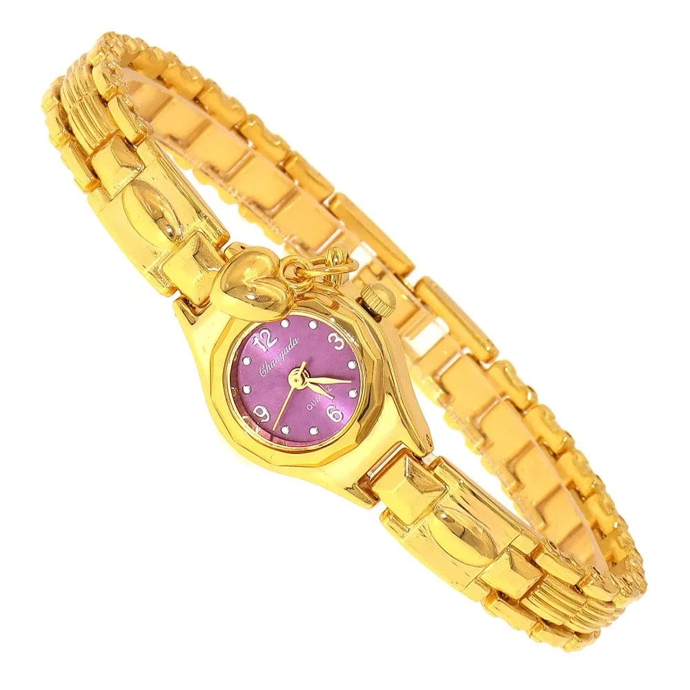 Simple and elegant ladies' small watch, luxury gold quartz watch, women's watch, color: 134, parallel import