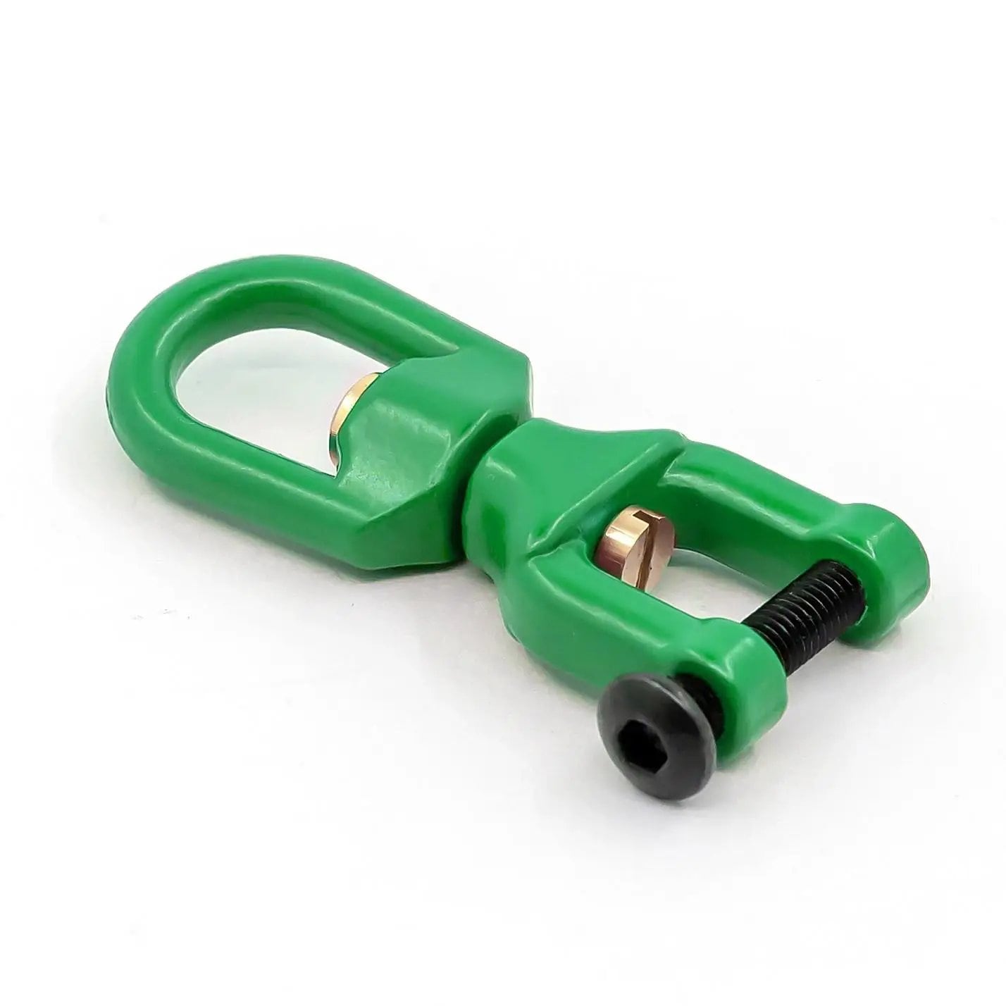 Metal Trailer Towing Buckle, Tow Shackle Hook Decoration for 1/10 Scale RC Rock Crawlers - Compatible with Axial SCX10, Traxxas TRX4, D90, and YIKONG D110 (Imported)