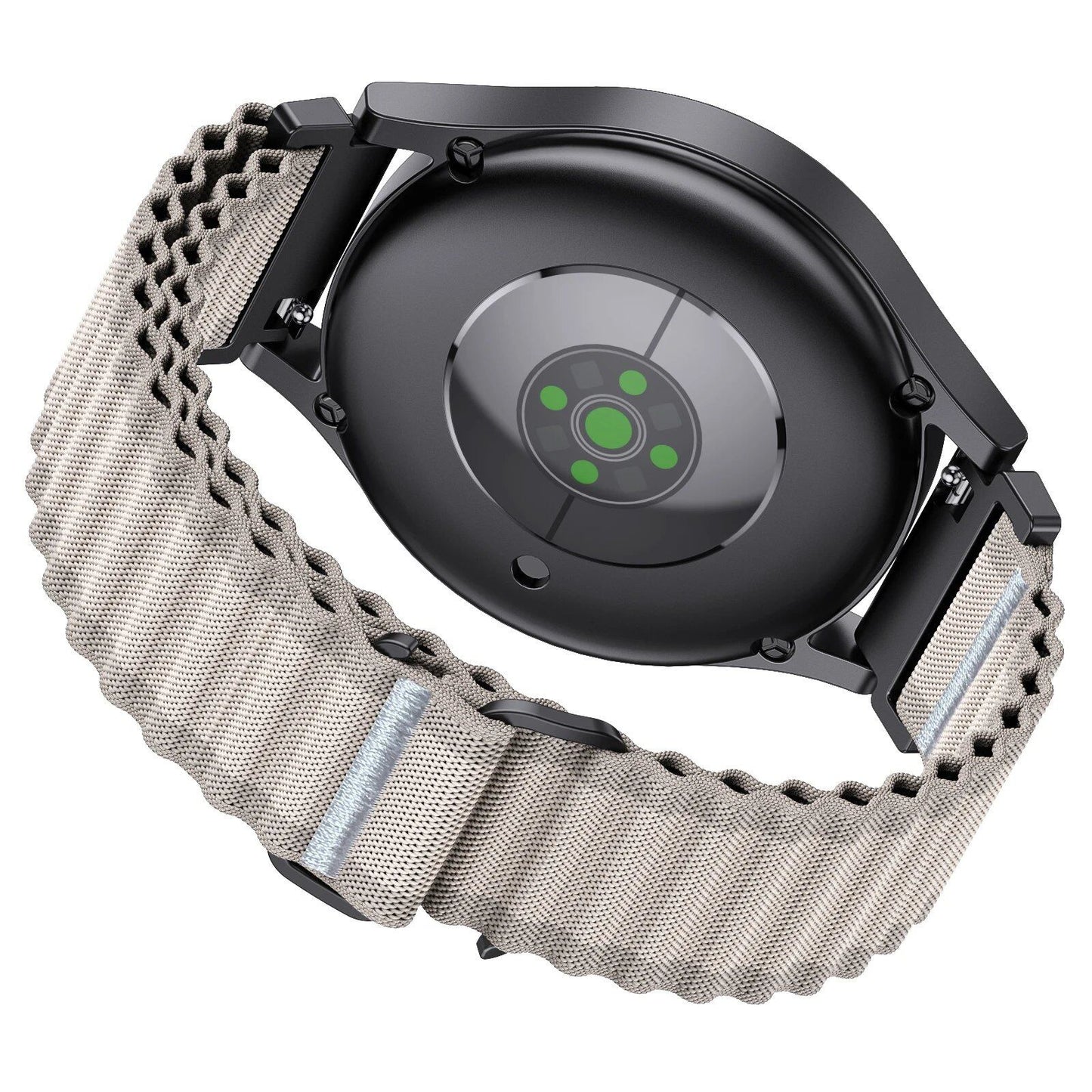 22mm EasyFit Nylon Strap for Garmin Forerunner 255/265/965 Active/Vivoactive 4 Bracelet, Venu Universal Band, Band Color: 12mm, Band Width: Parallel Import