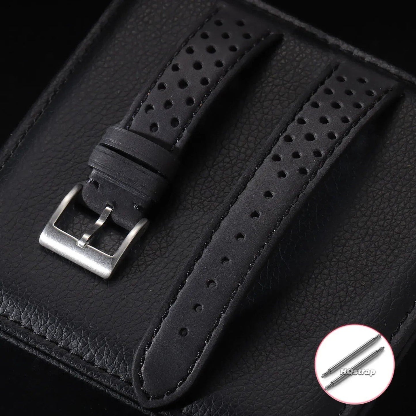 Matte Breathable Watch Band, Universal Replacement Strap for 18mm, 20mm, and 22mm Watches, Waterproof Bracelet with Solid Buckle, Unisex, Matte Color, Imported