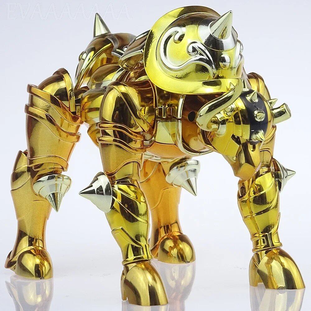 CS Model Saint Seiya Cloth Myth EX Gemini Saga & Kanon Metal Armor Action Figure with Totem/Object; Size: CS Model Parallel Import