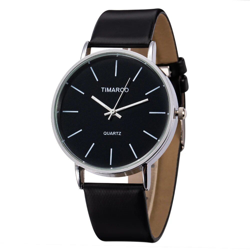 New Stylish Silver Minimalist Women's Business Quartz Watch with Breathable Leather and Steel Finish, Luxury Ladies' Watch, Color: Parallel Import