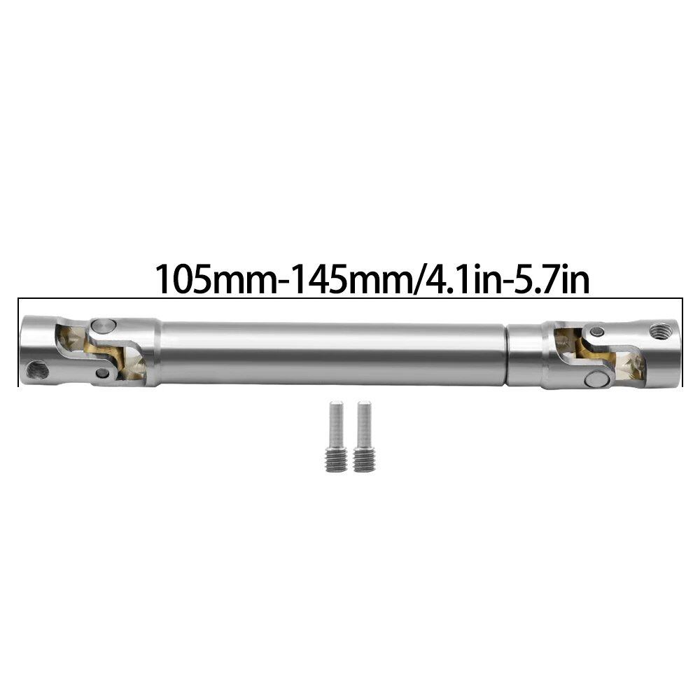 1/10 Scale RC Car Metal Internal Gear Drive Shaft Universal Joint Compatible with Axial SCX10 Gladiator YK4082 TRX4 TF2 D110 Crawlers (Color: Imported)