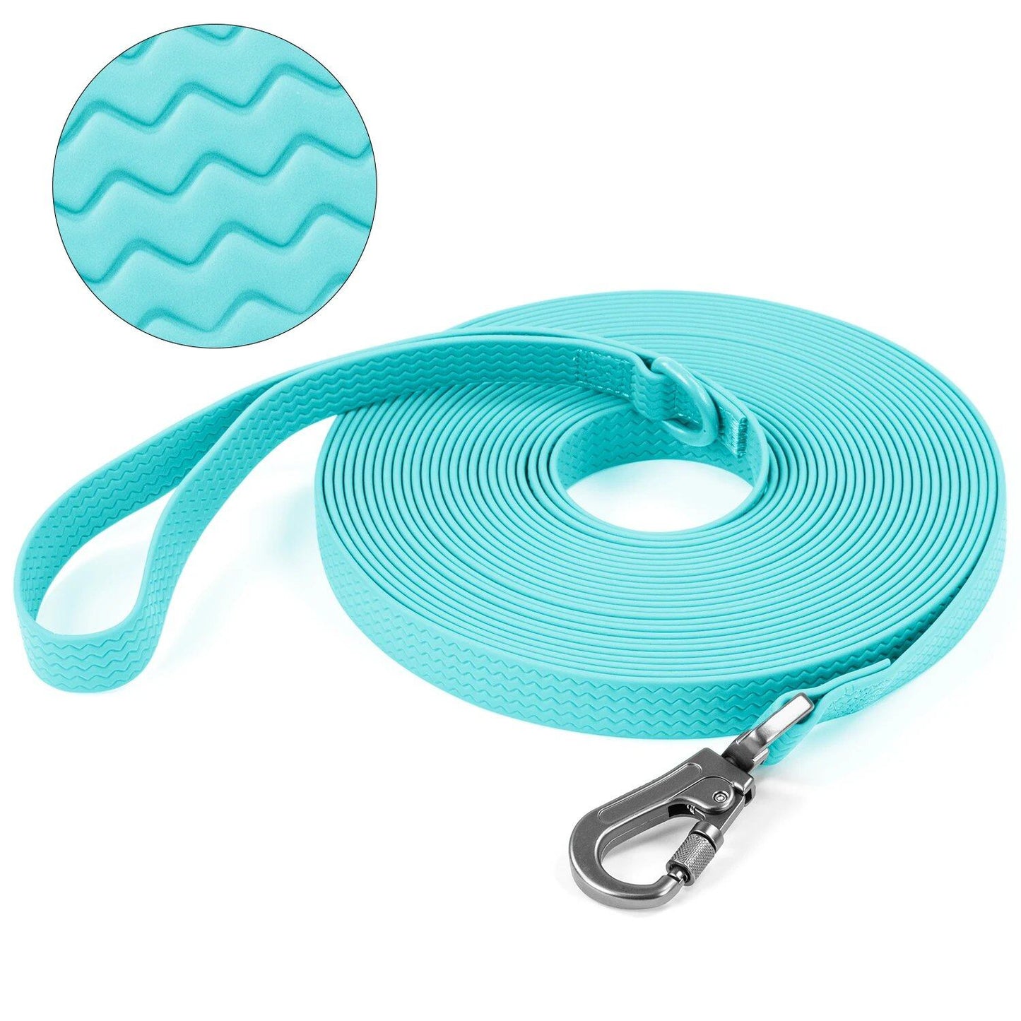 1.8M, 3M, 5M, 10M PVC Dog Leash for Large and Medium Dogs, Non-Slip, Waterproof, Easy to Clean, Running, Dog Training, Long, Strong, Sizes: Parallel Import