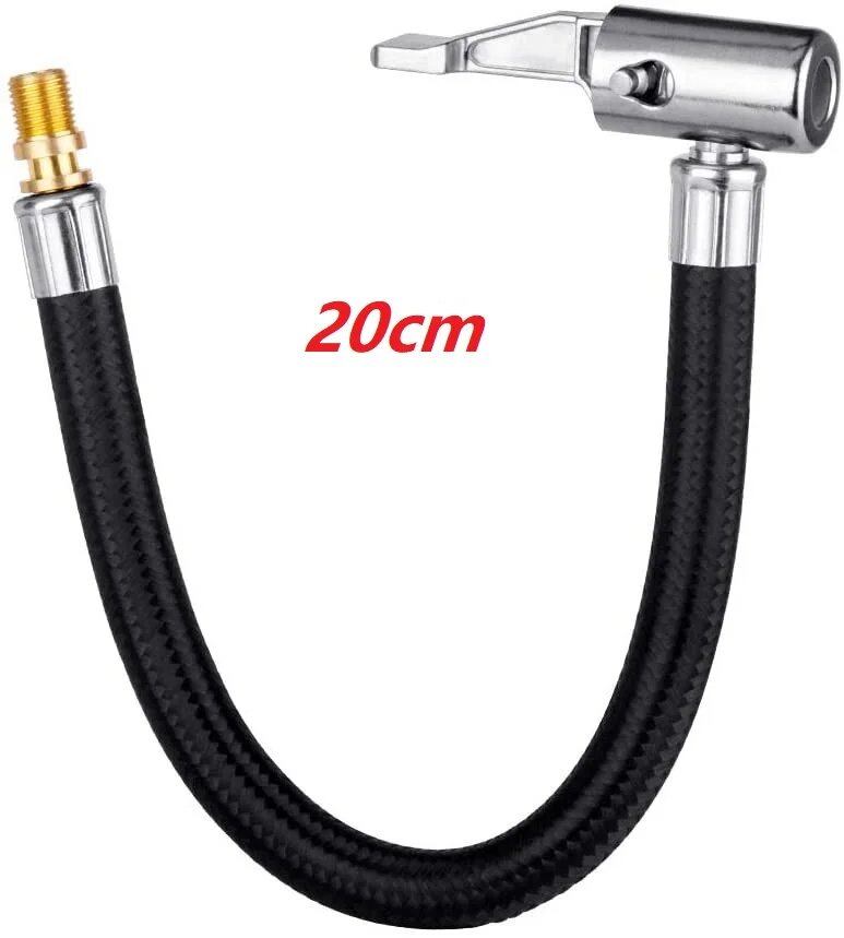 10/20/40/80cm Locking Air Chuck with Air Hose for Standard Tire Valve Fine Thread Inflator Hose for Motorcycles, Cars, and Bicycles. Color: ; Ships from: Parallel Import