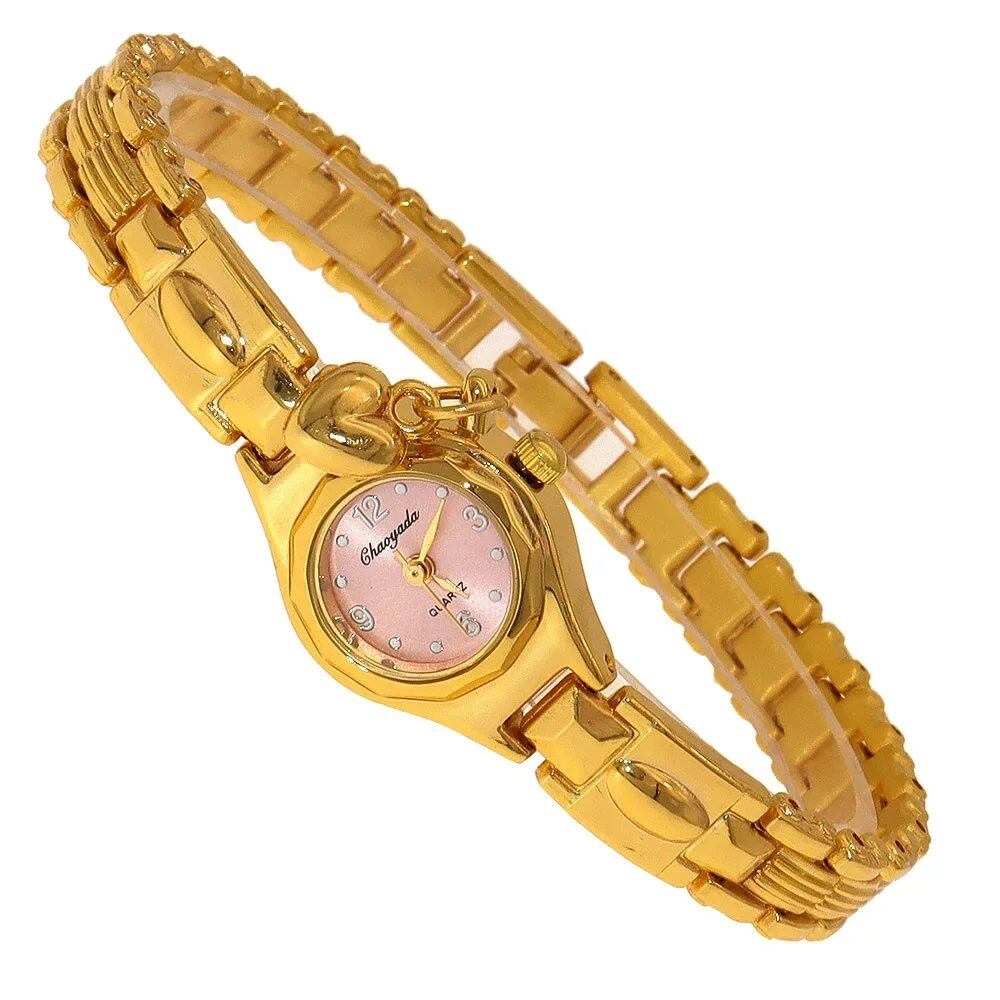 Simple and elegant ladies' small watch, luxury gold quartz watch, women's watch, color: 134, parallel import