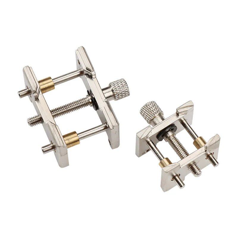 1 x 2-Piece Multifunctional Universal Watch Movement Holder Fixing Base Watch Case Clamp Repair Tool for Watchmakers mm; Parallel Import