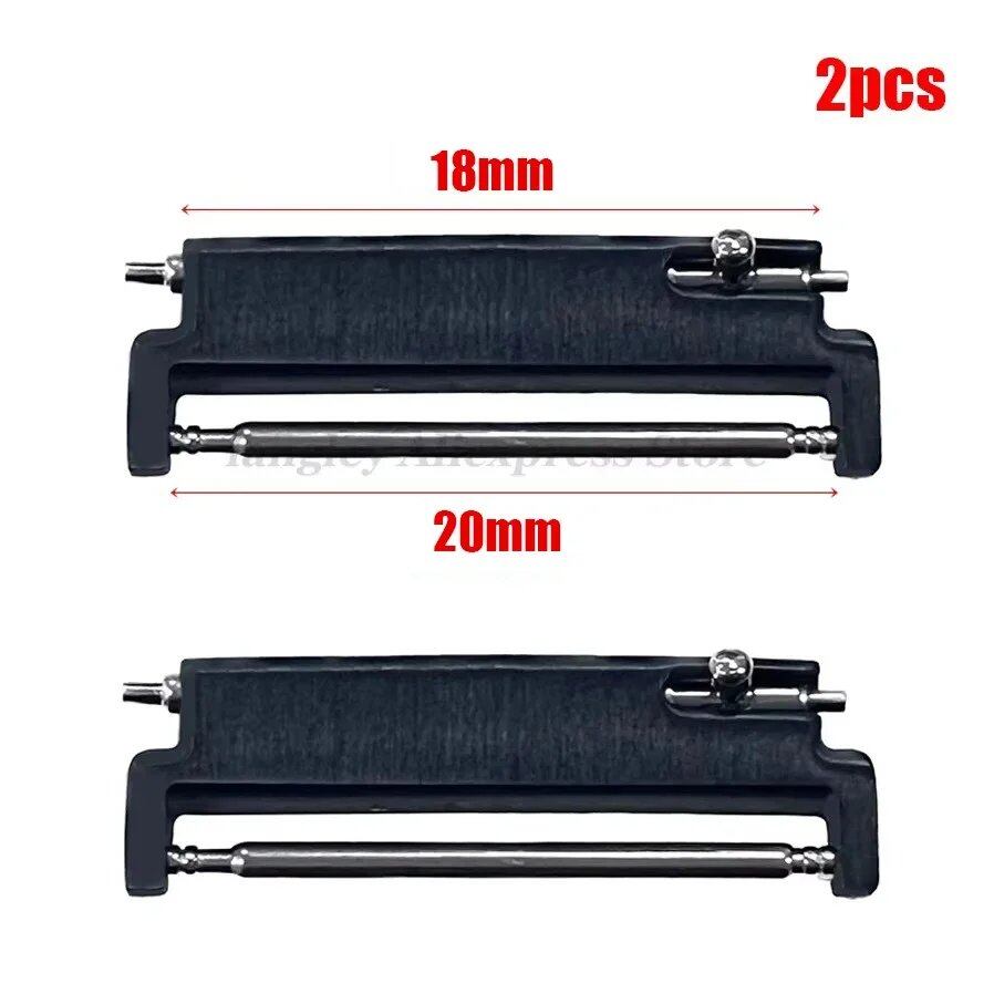 Set of 2 20mm to 18mm, 20mm, 22mm to 22mm, 22mm to 20mm Quick Release Pin Strap Adapter Replacement Band Spring Bar Accessories (Imported)