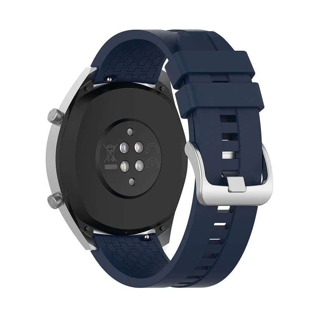 Huawei Watch GT 2/2e/3 Pro 用 22mm シリコン スマートウォッチ ストラップ - Samsung Galaxy Watch 3/45mm/46mm/S3 対応 バンド バンドカラー:;バンド幅:22mm ウォッチバンド 並行輸入品