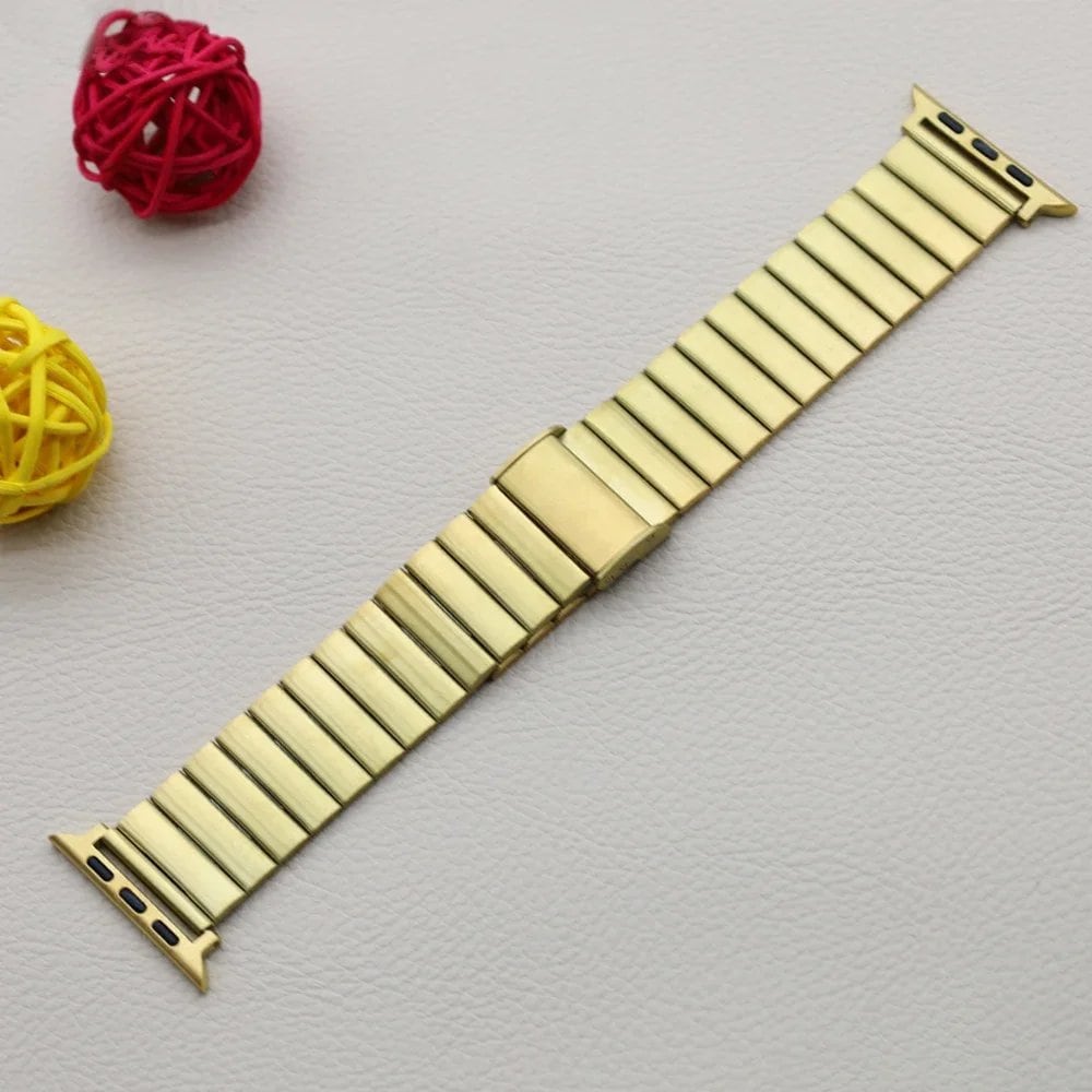 Stainless steel strap for Apple Watch Ultra 2/SE/6/5/4/3 (49mm, 45mm, 44mm, 46mm, 42mm) - Metal wristband. Band color: Parallel import.