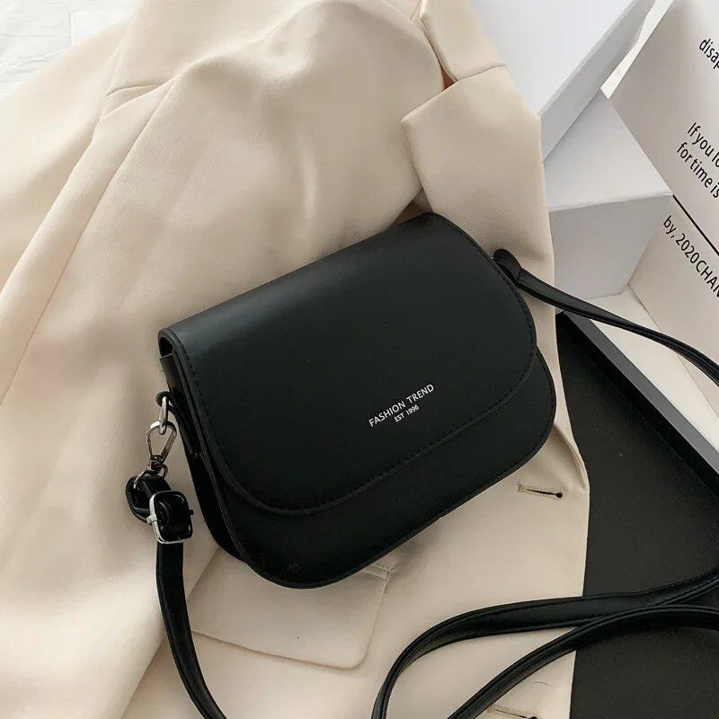 Women's Saddle Bag, Crossbody Bag, Summer, Simple, Stylish, Trendy, Overseas-Style Shoulder Bag, Parallel Import