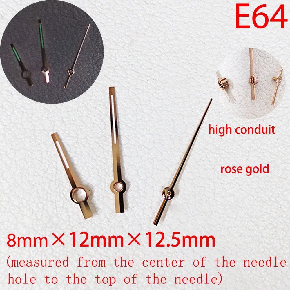 ETA Series Watch Accessories, Green & Blue Super Luminous Hands for ETA 2824, 2892, 2836, and 2834, Parallel Import