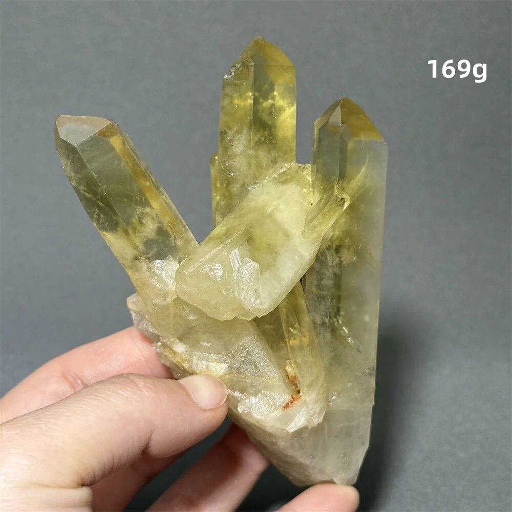 シトリン タワークリスタル 天然クォーツ 鉱石 エネルギー ヒーリング スピリチュアル オーラ 魔術 ホームデコレーション カラー: 並行輸入品