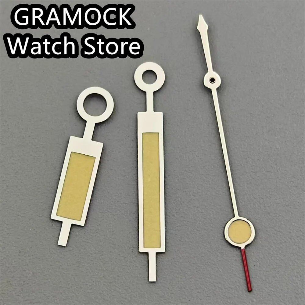 GRAMOCK 腕時計用夜光針(ムーブメント対応:Miyota 8205/8215/821A、Mingzhu DG2813/3804) 色: A 並行輸入品