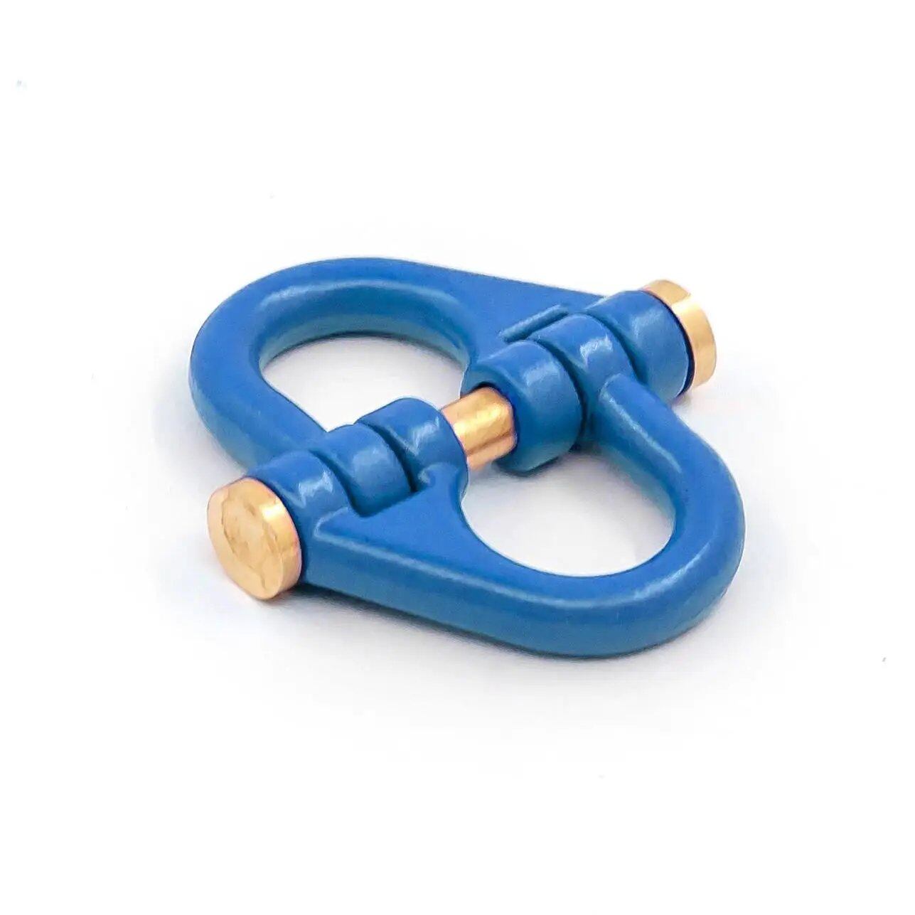 Metal Trailer Towing Buckle, Tow Shackle Hook Decoration for 1/10 Scale RC Rock Crawlers - Compatible with Axial SCX10, Traxxas TRX4, D90, and YIKONG D110 (Imported)