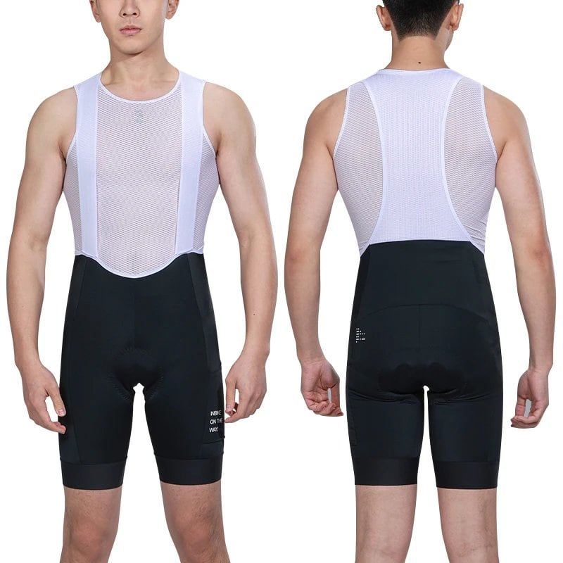 INBIKE Summer Cycling Bib Shorts, 3D Padded, Men's MTB Bike Shorts, Road Bike Pants, Bicycle Shorts with Pockets, Size: Parallel Import