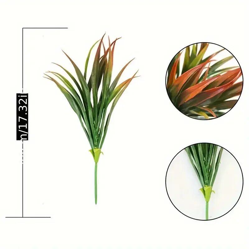 1/4-Piece UV-Resistant Artificial Outdoor Plants - Tall Grass, Tropical Flowers and Shrubs - Perfect for Year-Round Indoor Use (Imported)