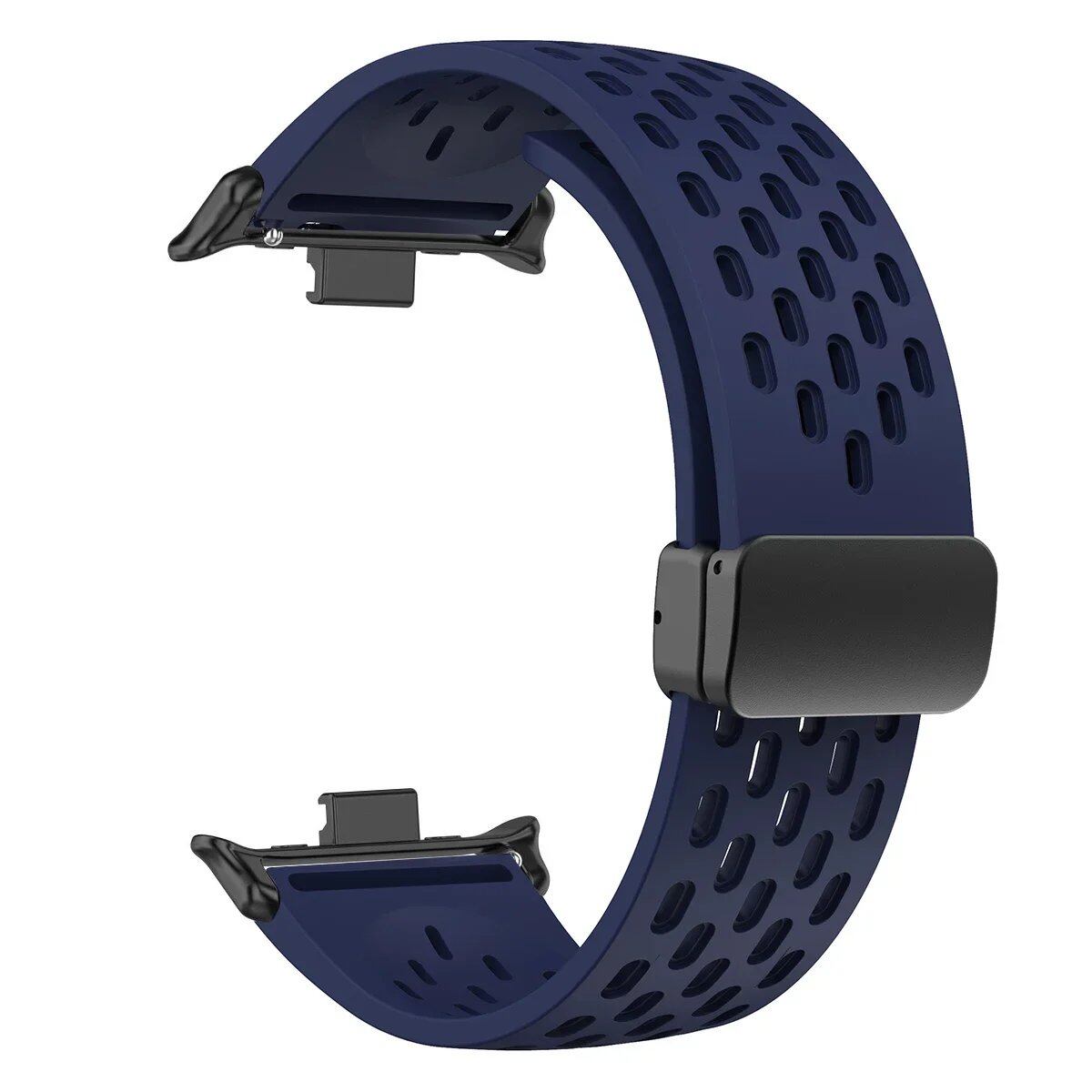 Silicone Strap for Redmi Watch 5/4 - Compatible with Mi Band 9 Pro/8 Pro, Magnetic Buckle Sport Band, Tsukai Bracelet Accessory, Band Color: Parallel Import