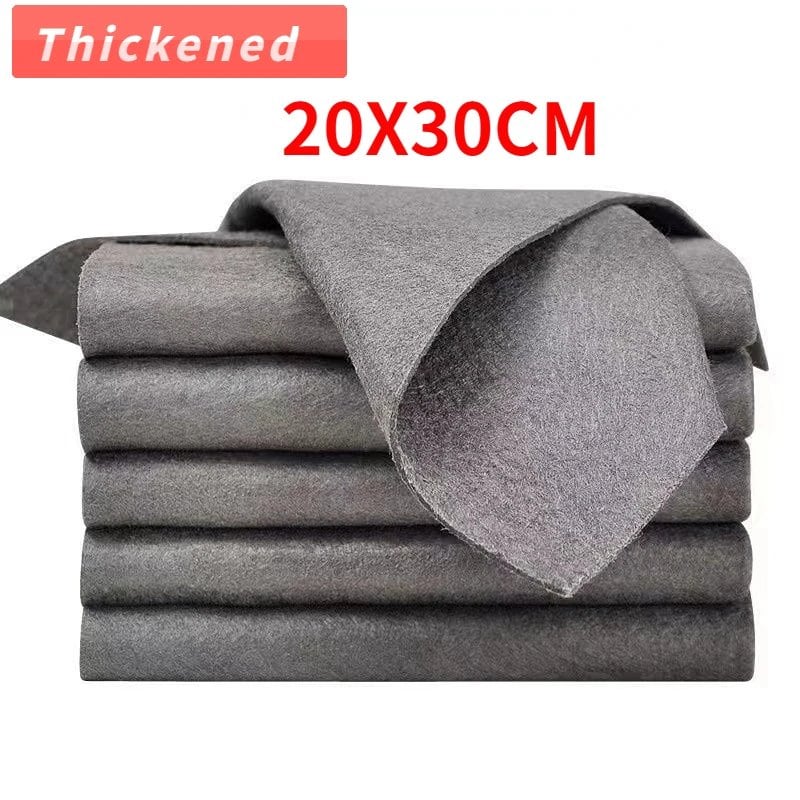 1/5 Sheets of Reinforced Magic Cleaning Cloth, Watermark-Free, Reusable, for Glass Cleaning, Window Cleaning, Kitchen Towels, and Dust Cloths (Parallel Import)