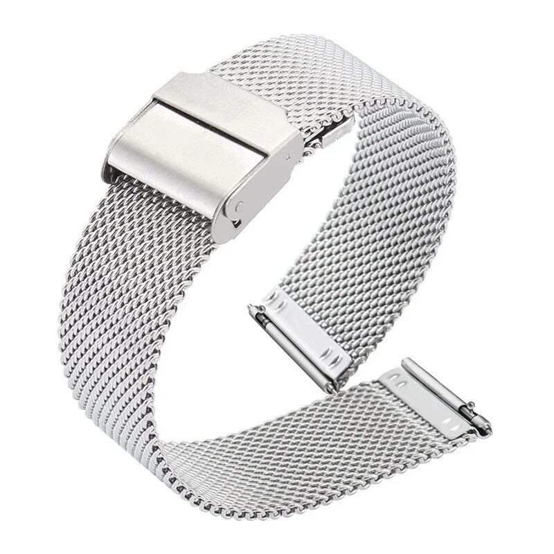 20/22mm Stainless Steel Metal Strap for Huawei Watch GT 4/GT3 (46mm), Samsung Galaxy Watch 6/5/7, and Amazfit GTS/GTR. Band Color: mm. Parallel Import.